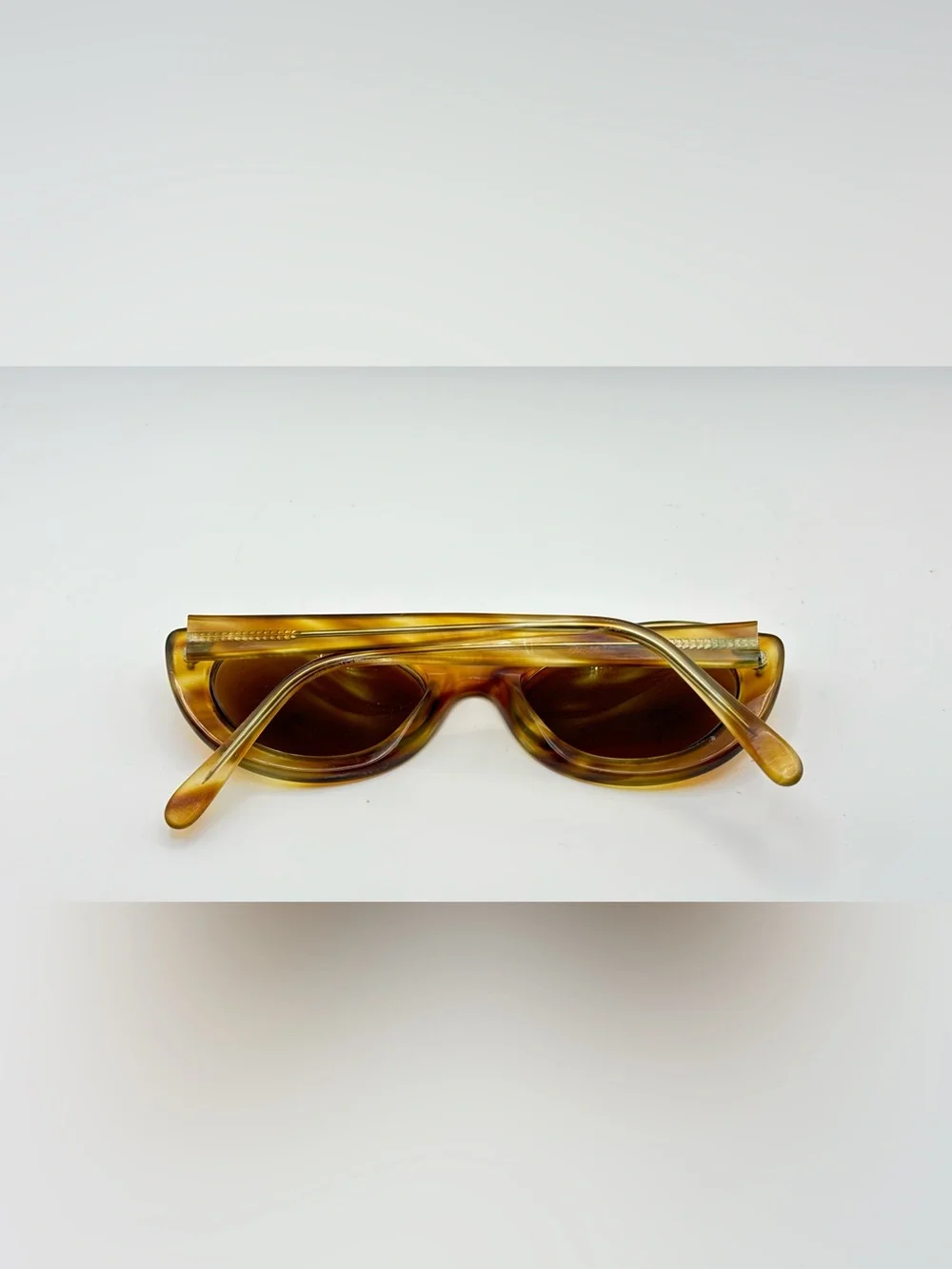 Dana Buchman Brown Oval Sunglasses Frames Only